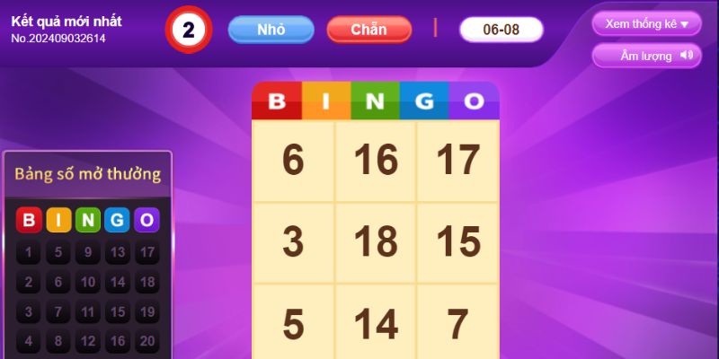 Bingo - Trò chơi đơn giản nhưng lại dễ rinh thưởng lớn 